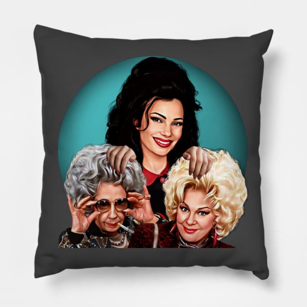 The Nanny - Sylvia and Yetta Pillow by Indecent Designs