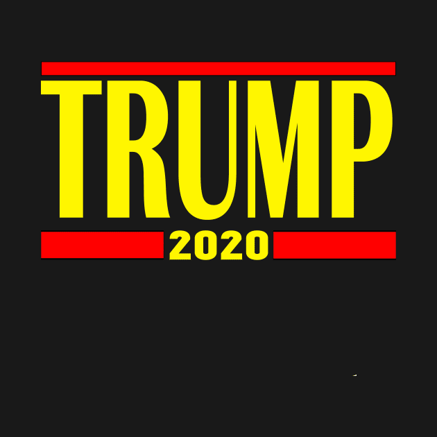 Trump 2020 Yellow by Netcam