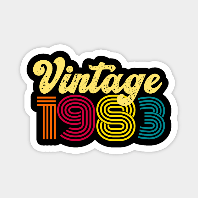 Vintage 1983 Magnet by hatem