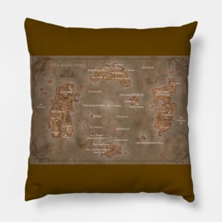 Azeroth - World of Warcraft after the Great Sundering Pillow