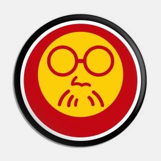 Sakamoto Days Face Logo Pin