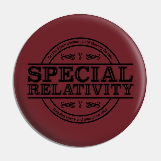 Special Relativity Pin by acrossTPB