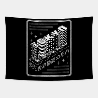 Tokyo Retro Tapestry