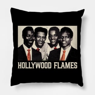 Classic Crooners The Flames Forever Pillow