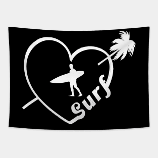 Love Surf Tapestry