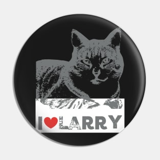 I Love Larry Gifts Pin