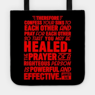 James 5:16 Tote