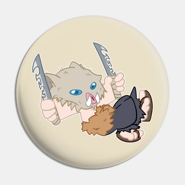 Chibi Demon Slayer inosuke Pin by kelsmister