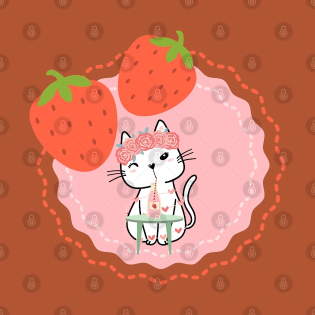 Strawberry shortcake by tubakubrashop