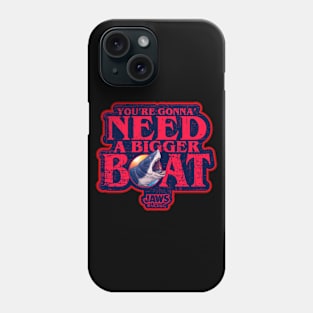 Jaws, movie quote, your gonna need a bigger boat Phone Case