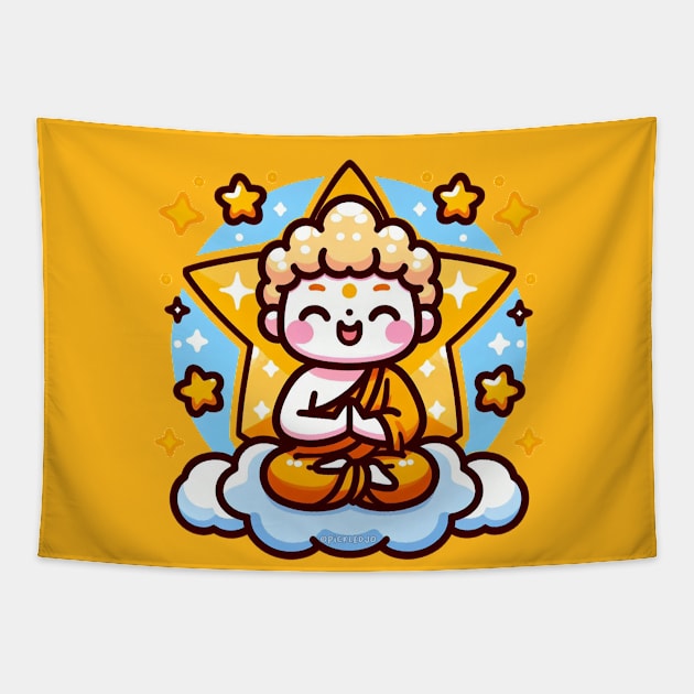 Panchika God of Riches Tapestry by Pickledjo