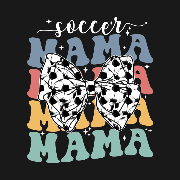 Soccer Mama Retro Groovy Soccer Softball Mom by New Hights