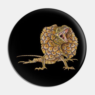 Frilled Lizard Pin