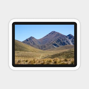 Lindis Pass landscape. Magnet