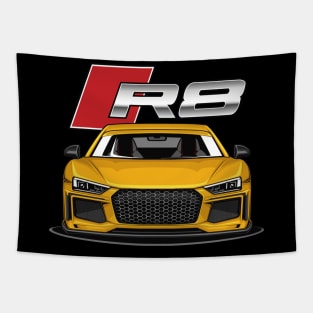 R8 V10 Performance (Vegas Yellow) Tapestry