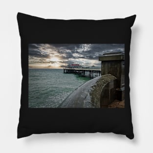 Cromer pier Norfolk Pillow