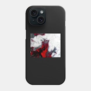 Pouring Acrylic Painting Phone Case