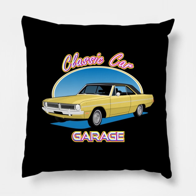 Classic Car Pillow by masjestudio