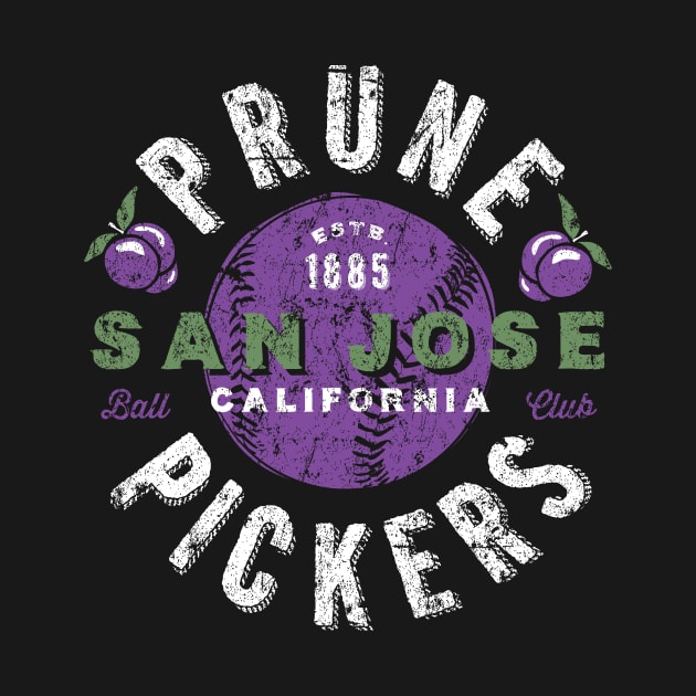 San Jose Prune Pickers by MindsparkCreative