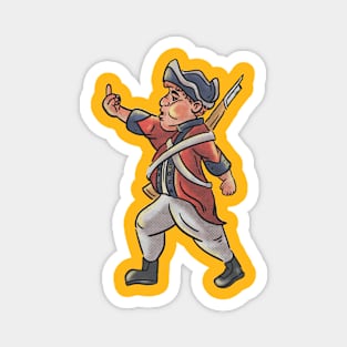 Redcoat soldier Magnet