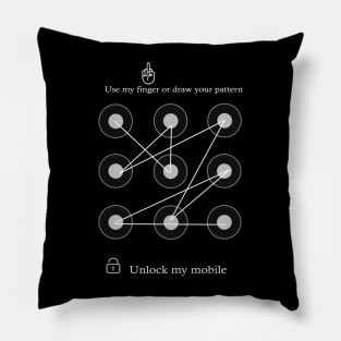 unlock design Pillow