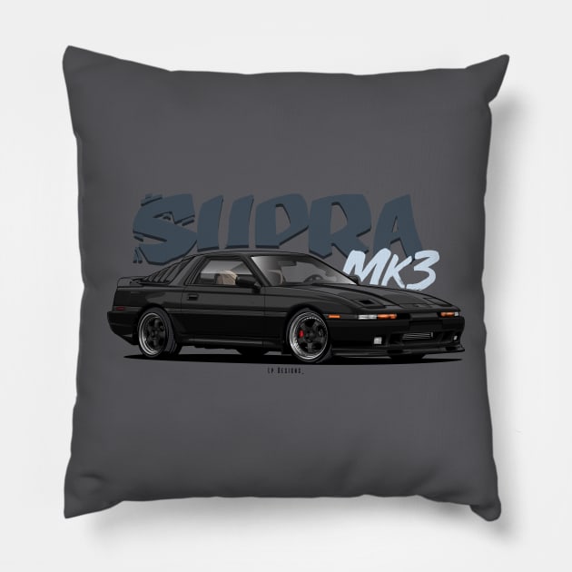 Supra Mk3 Pillow by LpDesigns_