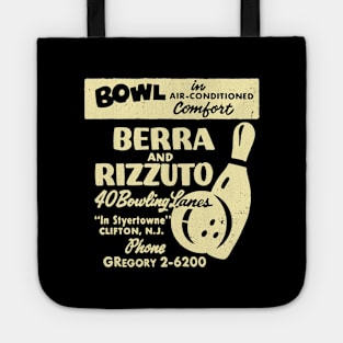 BERRA AND RIZZUTO BOWLING LANES Tote