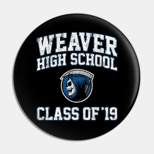 Weaver High School Class of 19 (Scream) Pin