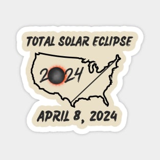 Total Solar eclipse Magnet