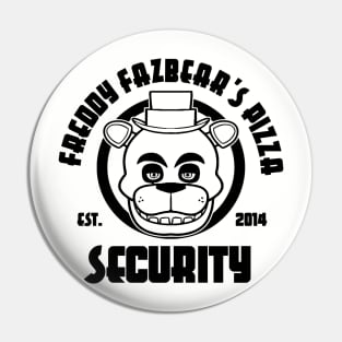 Freddy's Pizza Security Pin