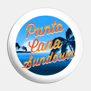 Punta Cana Sundown Pin