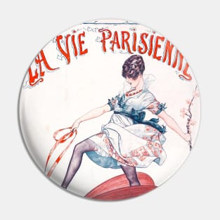 La Vie Parisienne, 1920s Pin