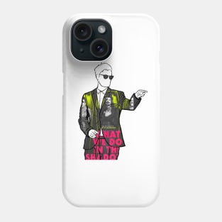 Taika Waititi (What We Do in the Shadows) Portrait Phone Case