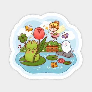 Magical Garden Magnet