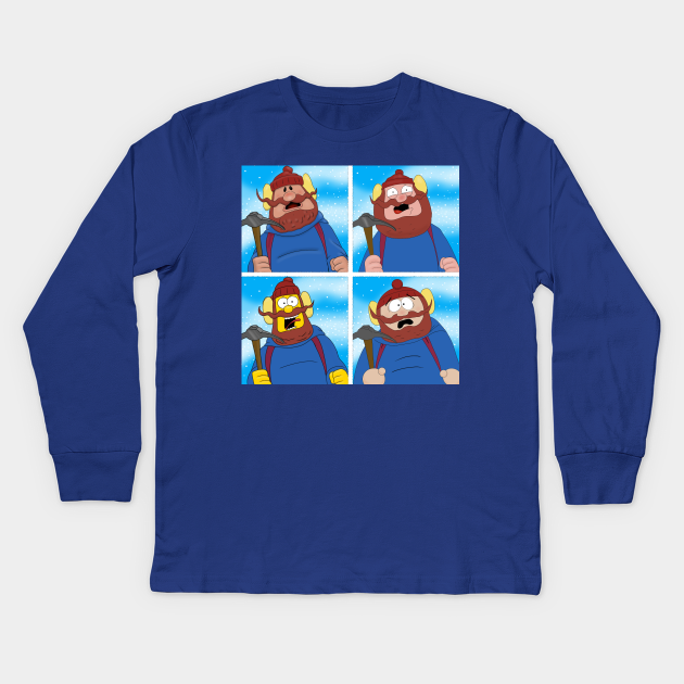 Yukon Cornelius In Various Styles Yukon Cornelius Kids Long Sleeve T Shirt Teepublic An updated design of yukon cornelius. teepublic
