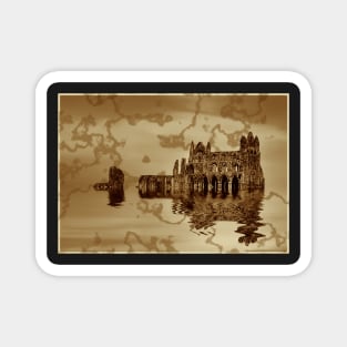 Whitby Abbey Magnet