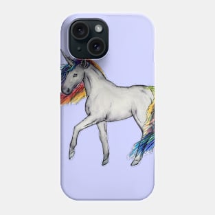 Watercolor Unicorn Phone Case