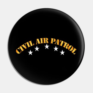 CAP - Civil Air Patrol w Silver Stars Pin