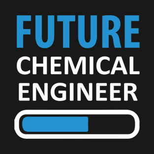 Future Chemical Engineer Loading Bar Cool Graduation T-Shirt