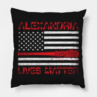 Alexandria Lives Matter Pillow