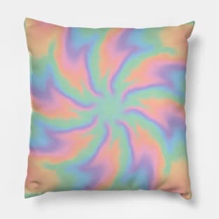 Rainbow Tie Dye  Colorful Pillow