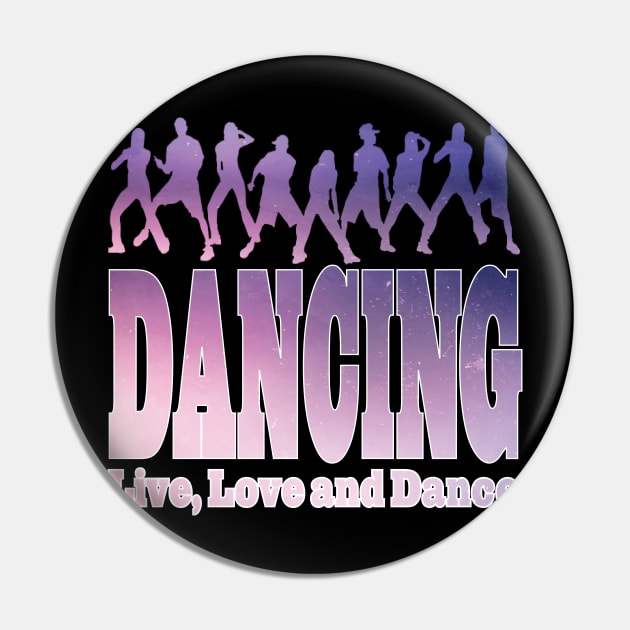 Dancing Shirt for Women Dancing Gifts for Dancers Women Men Kids Pin by Envision Styles