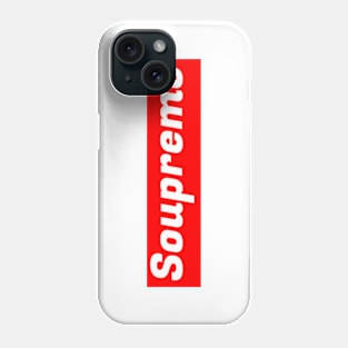 Soupreme White color Phone Case