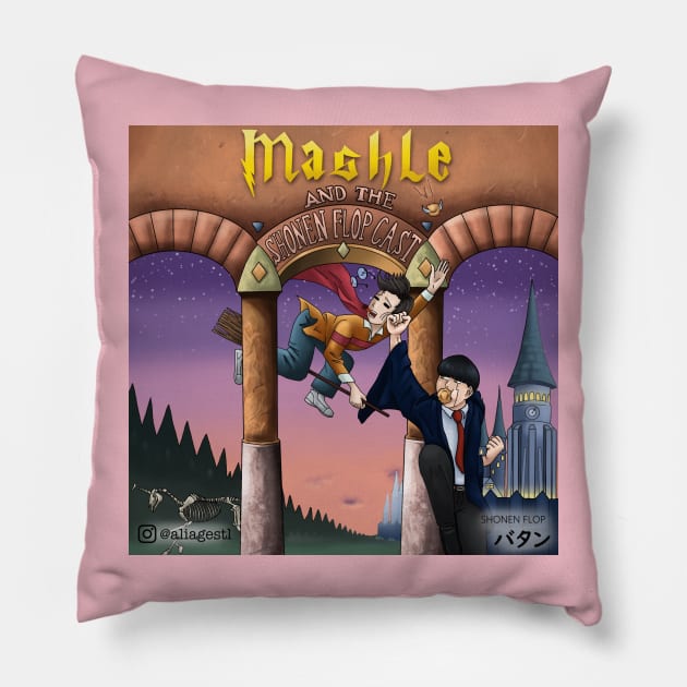 Shonen Flop Mashle Design Pillow by Shonen Flop