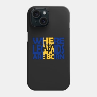 Flag of Barbados - Where Legends Are Born  - Soca Mode Phone Case