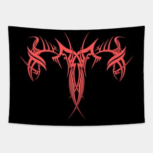 Demonic Tattoo Art Design Tapestry