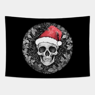 Santa Skull Tapestry