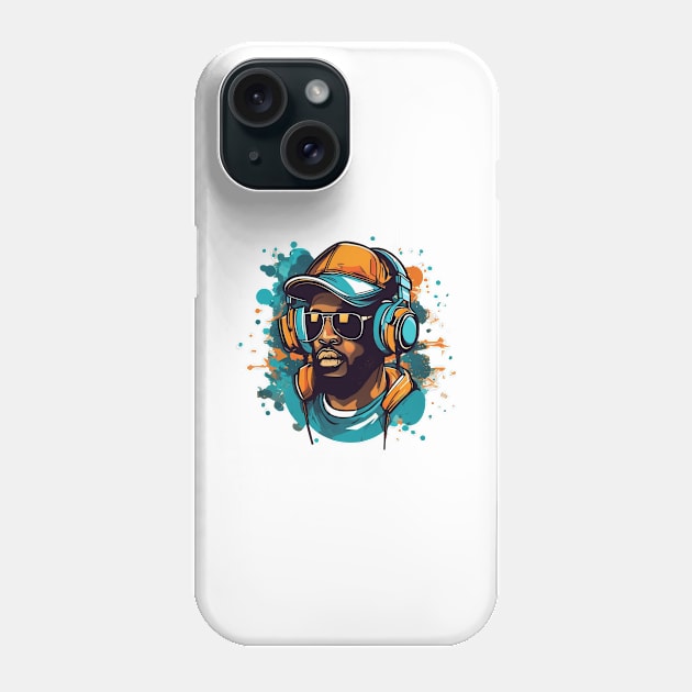 hip hop artwork Phone Case by OWLS store