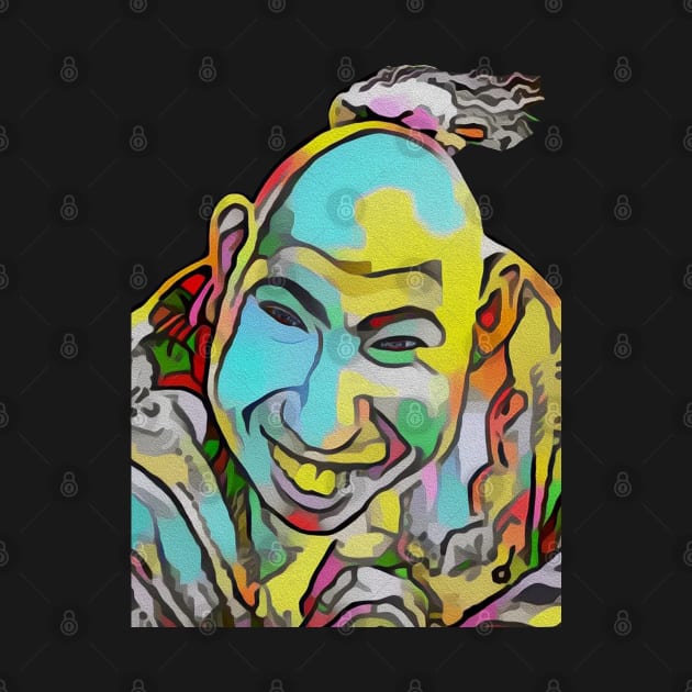 Portrait of a Sideshow Performer - Schlitzie by zuzugraphics