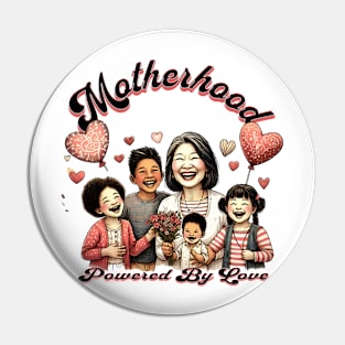 Joyful Motherhood - A Celebration of Love and Laughter Pin